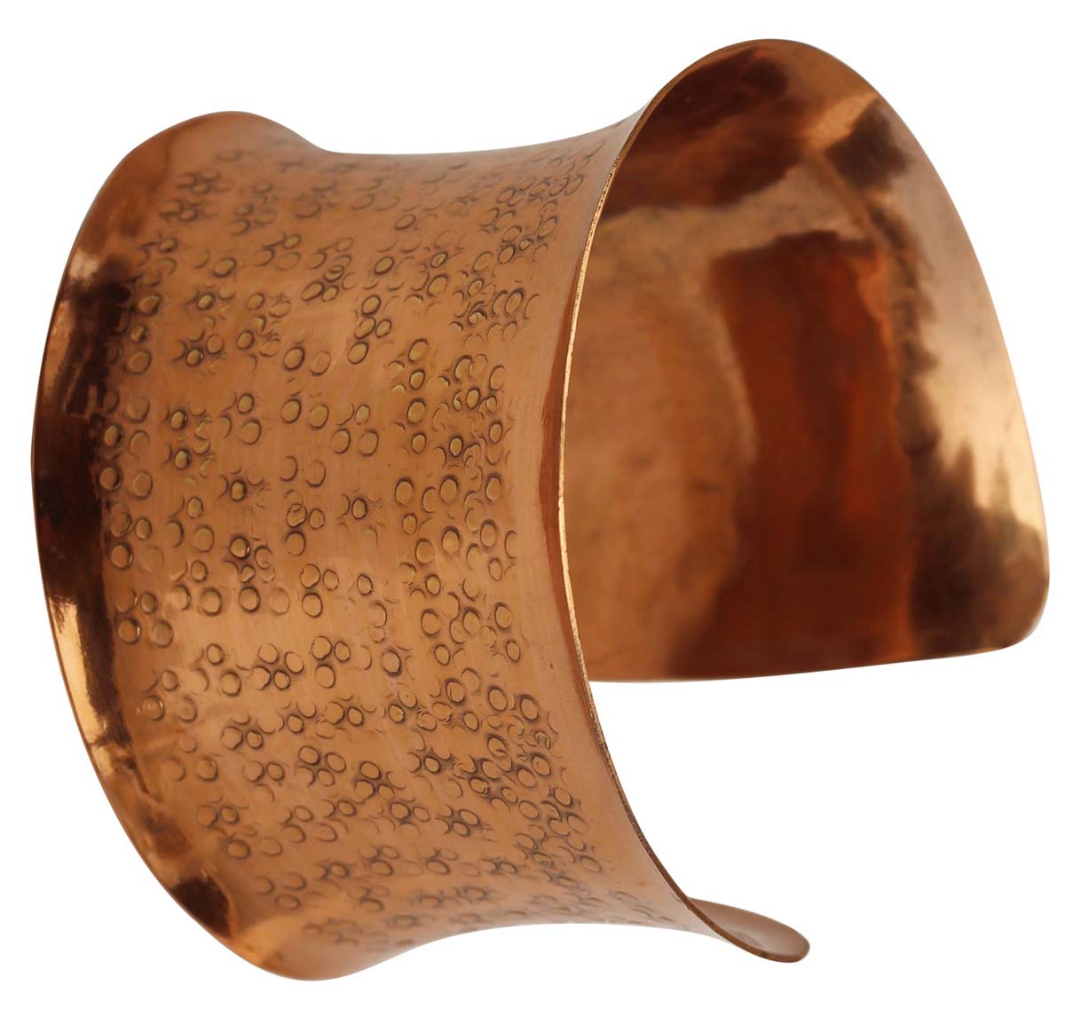 Bracelets in Bulk – Cuff Bracelet – Cast in Brass – Abstract Pattern – Copper Color Finish – Wholesale Bracelets from India